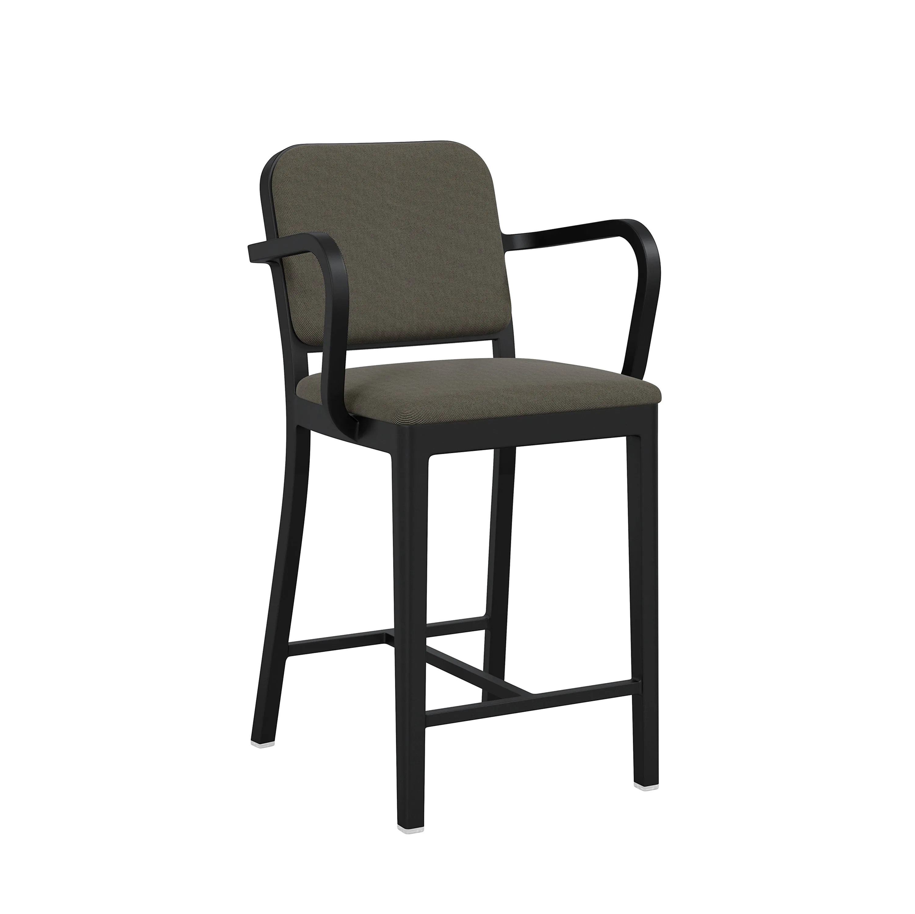 Navy® Officer Stool with arms by Jasper Morrison