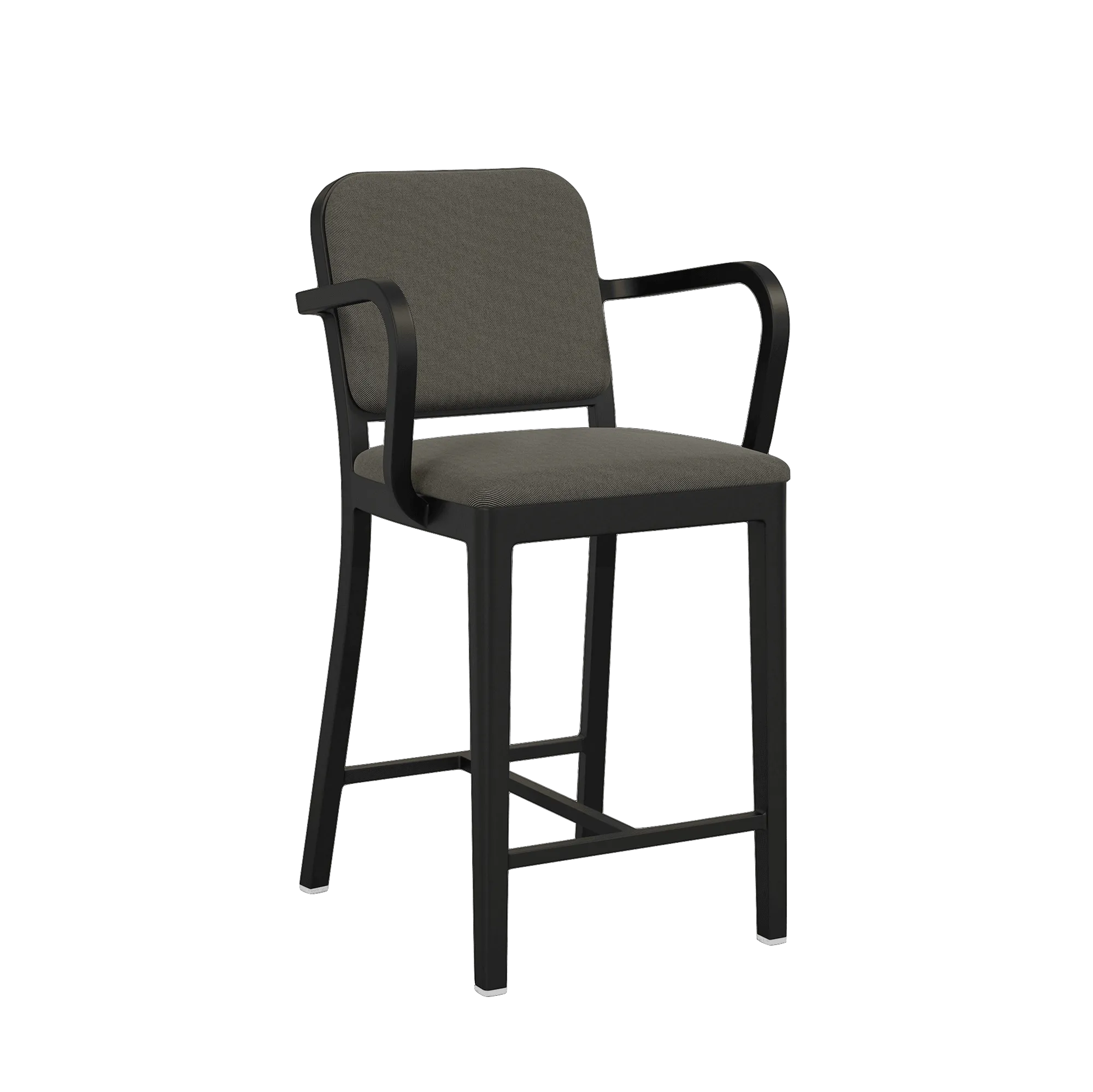 Navy® Officer Stool with arms by Jasper Morrison