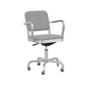 Navy Officer swivel armchair
