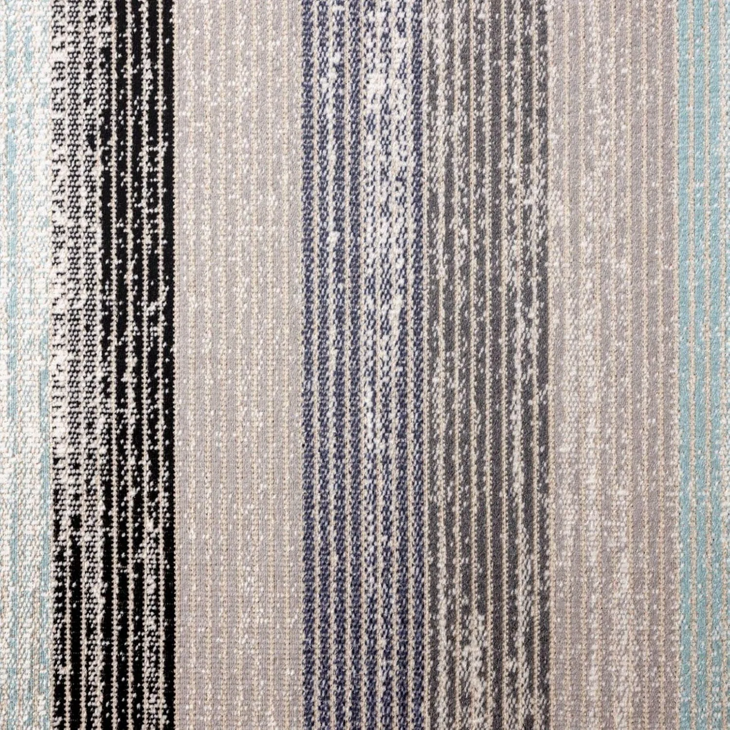 Nicole Miller New York Patio Sofia Estelle Indoor/Outdoor Area Rug, Gray/Blue, 5'2"x7'2" Rectangle