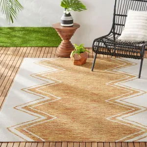 Nicole Miller New York Patio Sofia Leon Indoor/Outdoor Area Rug 7'9"x10'2"