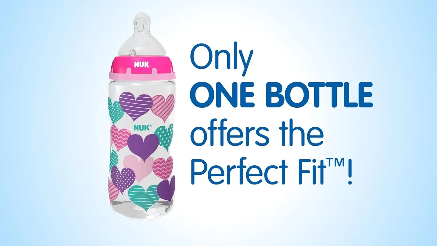 NUK Disney Baby Bottle, Mickey Mouse, 10 Ounce (Pack of 3)