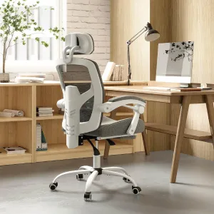 Office Computer Desk Chair, Gaming Chairs for Adults, High-Back Mesh Rolling Swivel Reclining Chairs with Wheels, Comfortable Lumbar Support, Comfy Arms for Home, Office, Gaming, Student