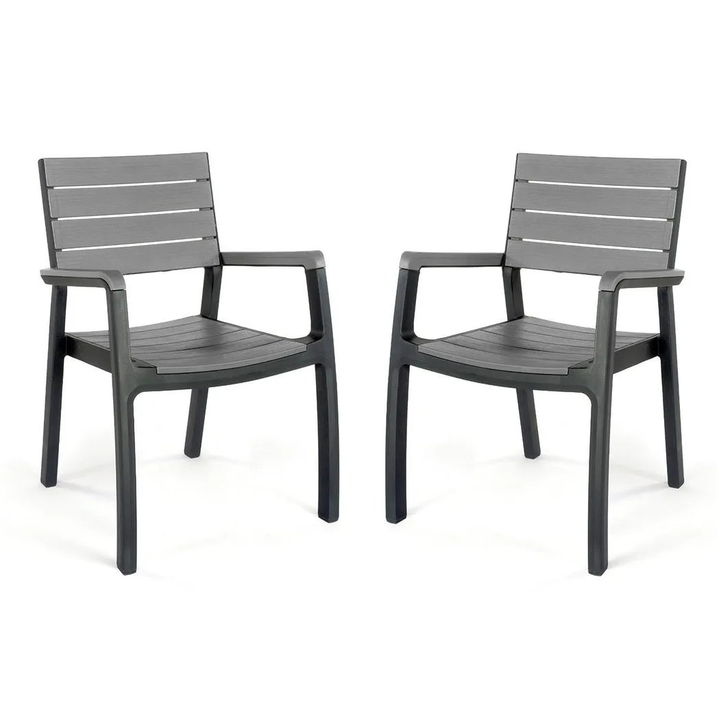 Oregon Outdoor Dining Set Graphite