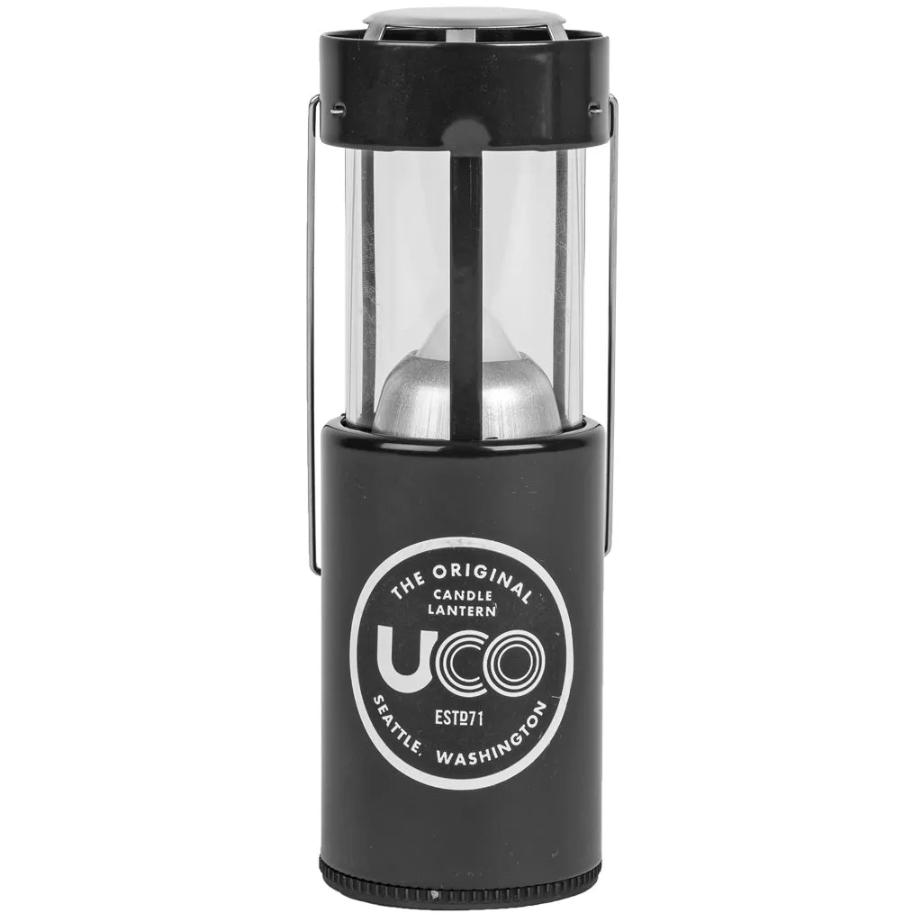 Original Candle Lantern Painted Aluminum