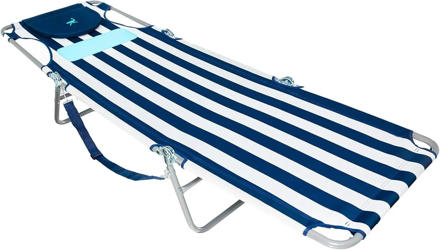 Ostrich Comfort Lounger Face Down Sunbathing Chaise Lounge Beach Chair (2 Pack)