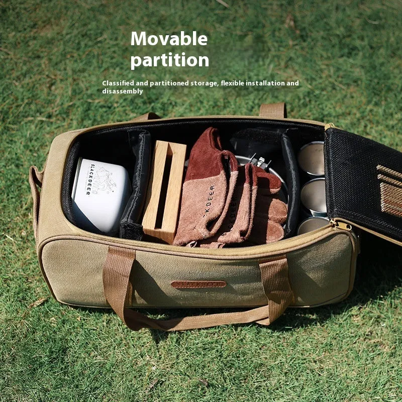Outdoor Camping Tableware Thickened Gas Tank Stove