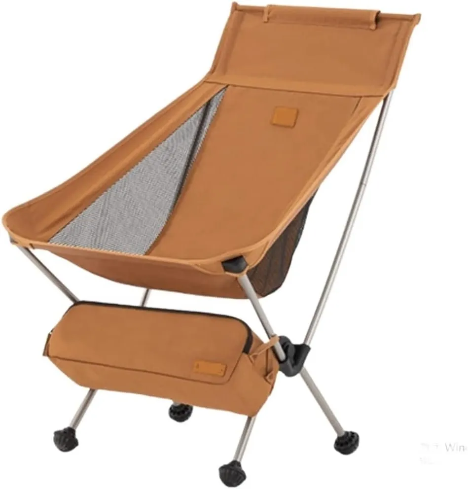 Outdoor Chair Folding Camping Chair Ultralight Backpack Camping Chair Travel Hiking Foldable Portable Outdoor Beach Backpack Seat, Breathable Double-Sided Mesh Camping Chair Foldable Chair ( Color : O