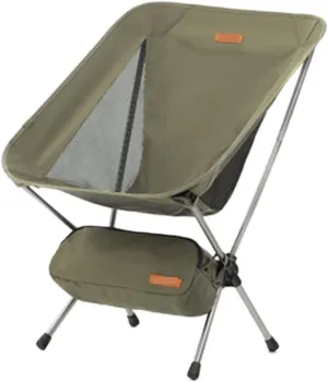 Outdoor Chair Folding Camping Chair Ultralight Backpack Camping Chair Travel Hiking Foldable Portable Outdoor Beach Backpack Seat, Breathable Double-Sided Mesh Camping Chair Foldable Chair