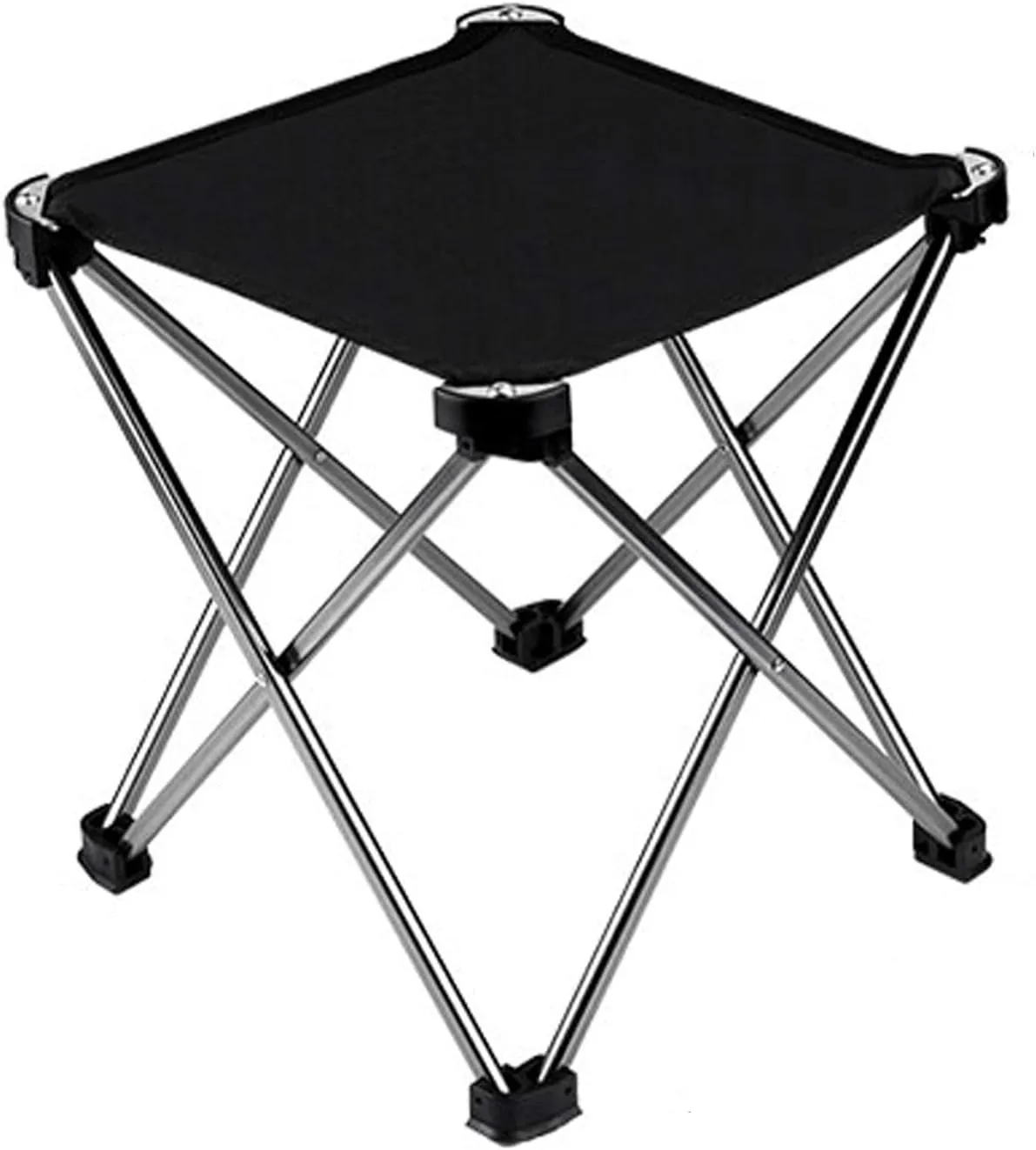 Outdoor Portable Folding Chairs Camping Ultralight Aluminum Collapsible Small Step Slacker Stool for Fishing Camp Traveling Hiking Beach Garden BBQ Lightwight Waterproof Stool