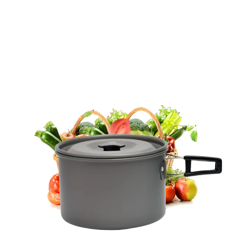 Outdoor Portable Picnic Pot Set – 3 Sizes Camping Cooker
