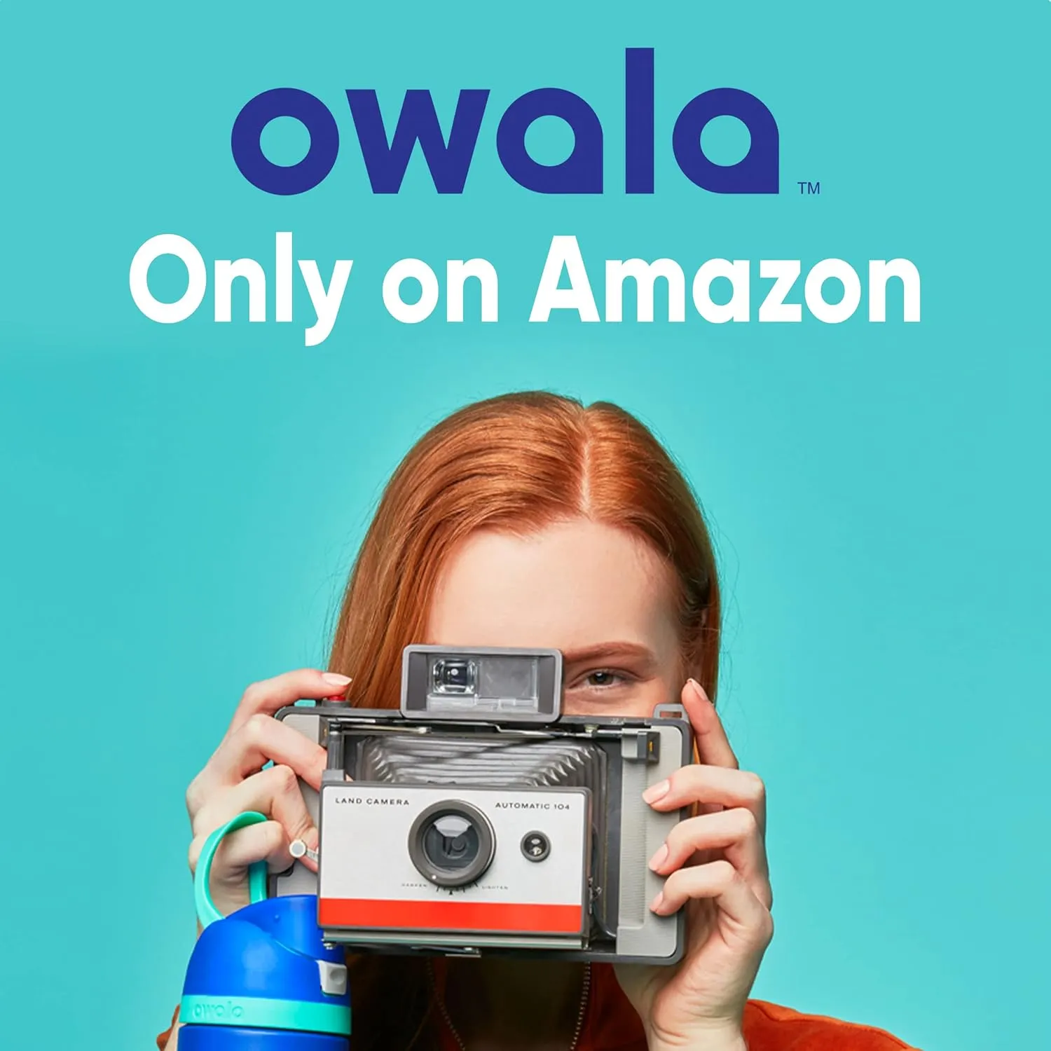 Owala FreeSip Insulated Stainless Steel Water Bottle with Straw, BPA-Free Sports Water Bottle, Great for Travel, 24 Oz, Camo Cool