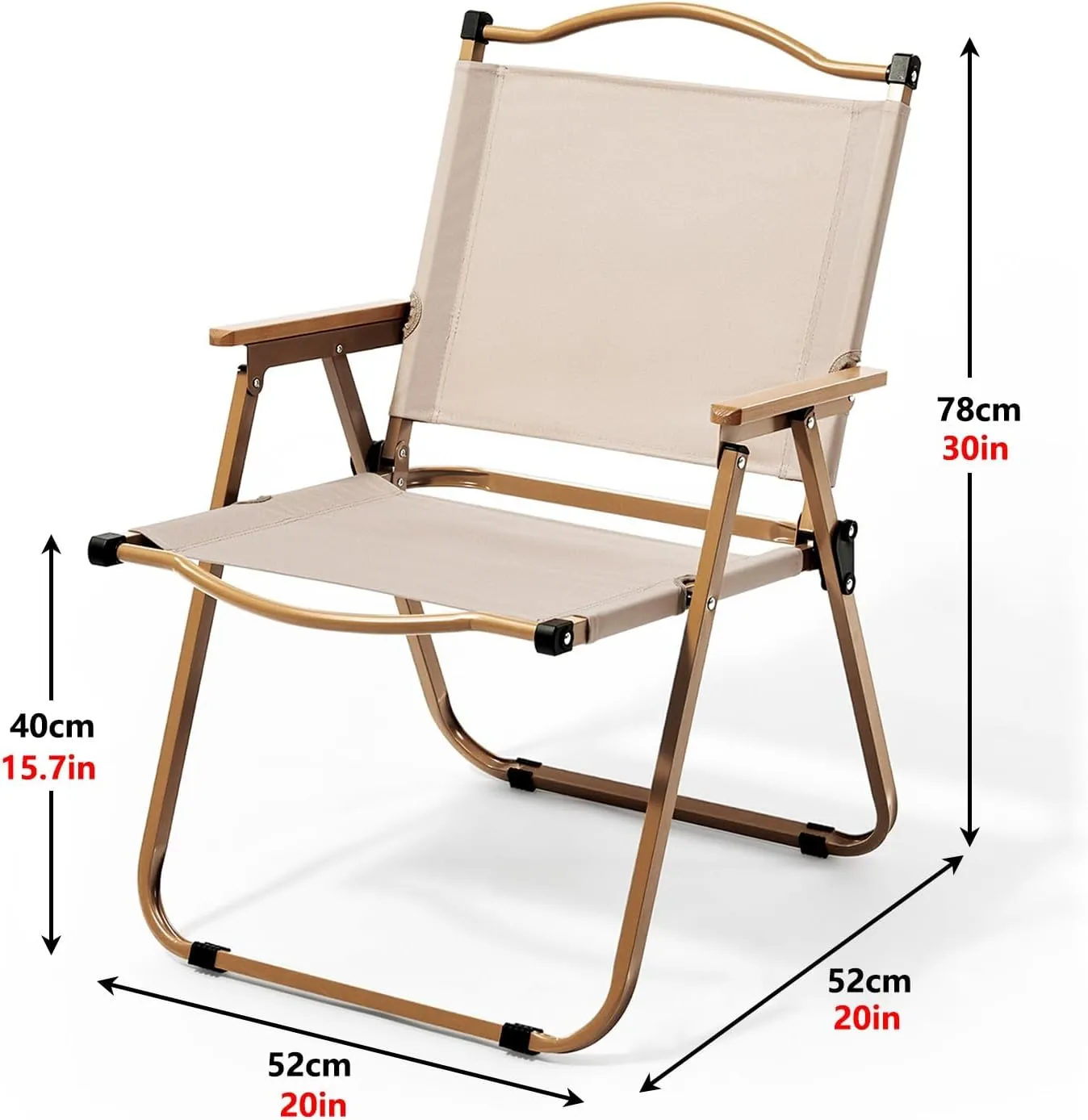 Oxford Cloth Folding Chairs for Outside, Portable Chair Carbon Steel Alloy Frame, Load Capacity 440lb, for Party Events Wedding Dining Picnic Office(2 Pack)