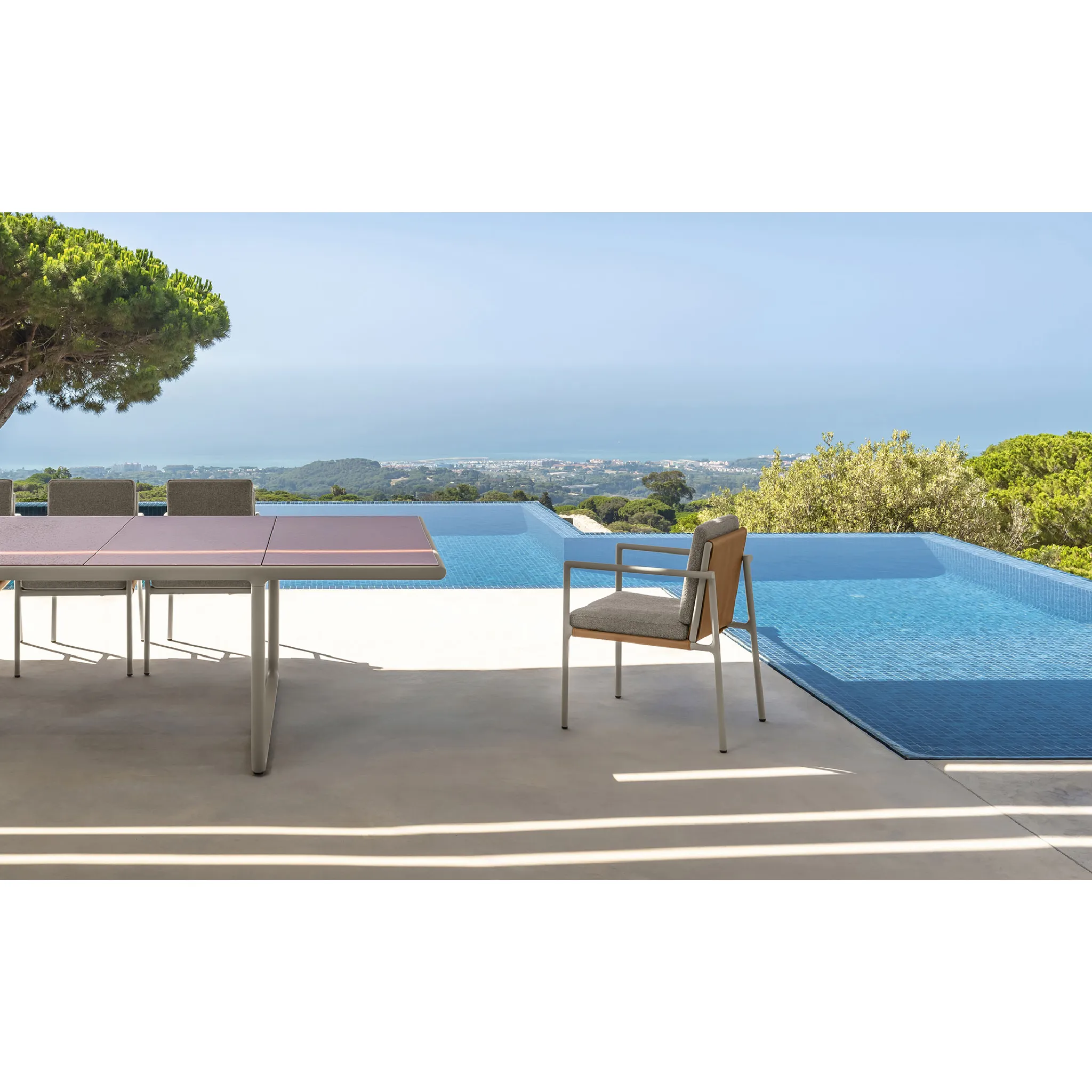 Padded Outdoor Dining Armchair | Talenti Tressé