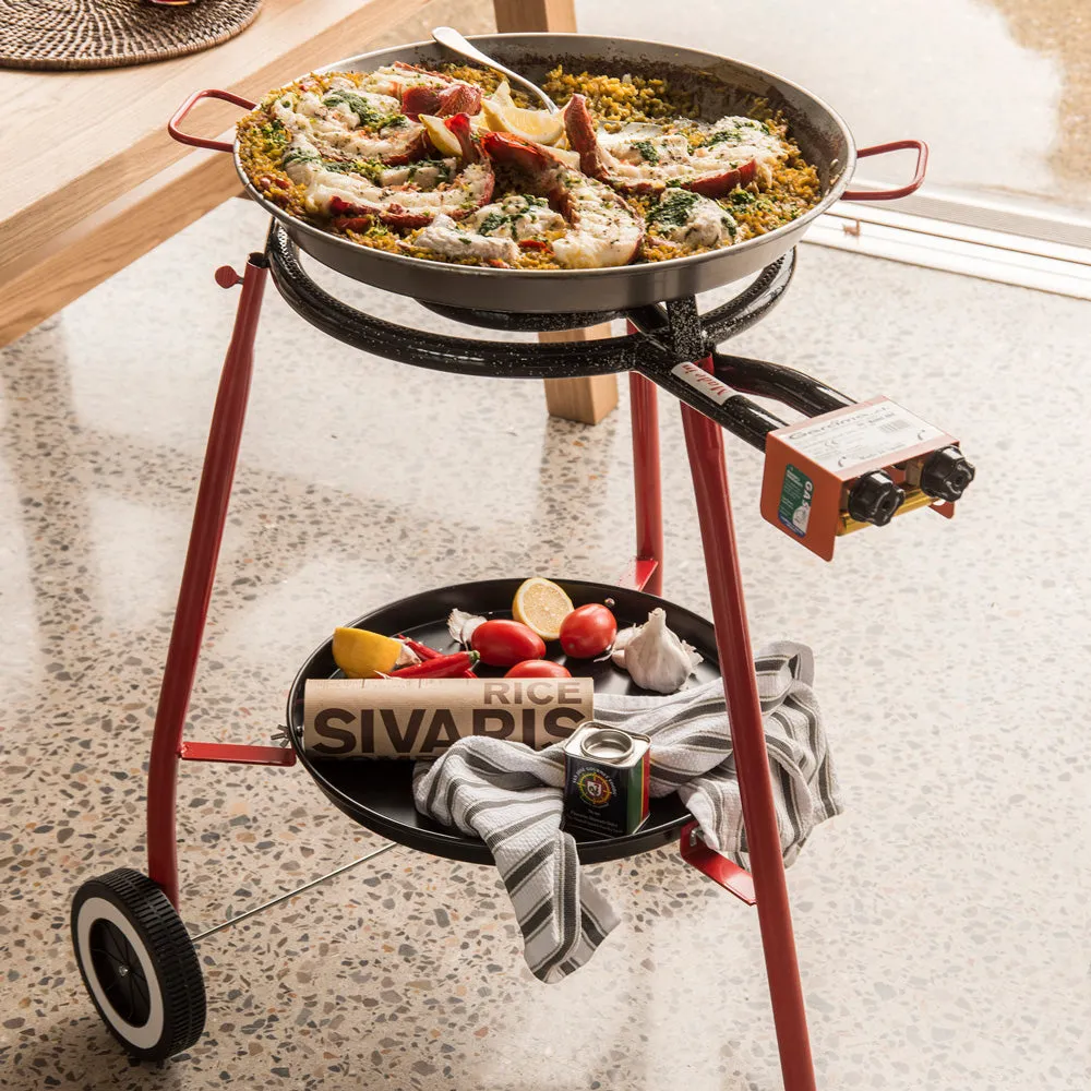 Paella Set - Gas Ring & Steel Paella Pan