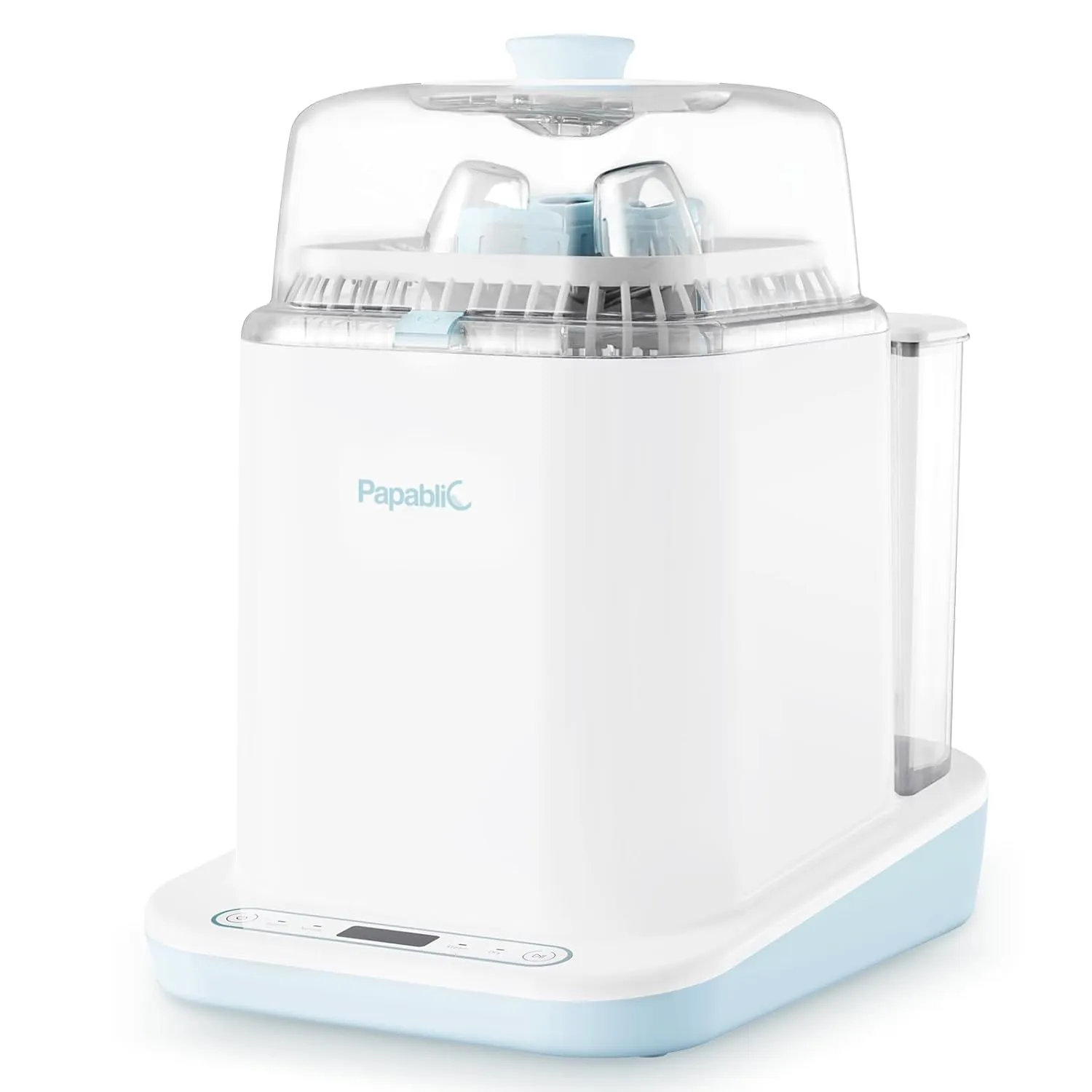 Papablic Bottle Washer Pro, Baby Bottle Washer & Sterilizer & Dryer, 4-in-1 Bottle Washer Sanitizer for Bottles, Pump Parts, & Baby Essentials - Quick & Clean with 60 Detergent Tablets