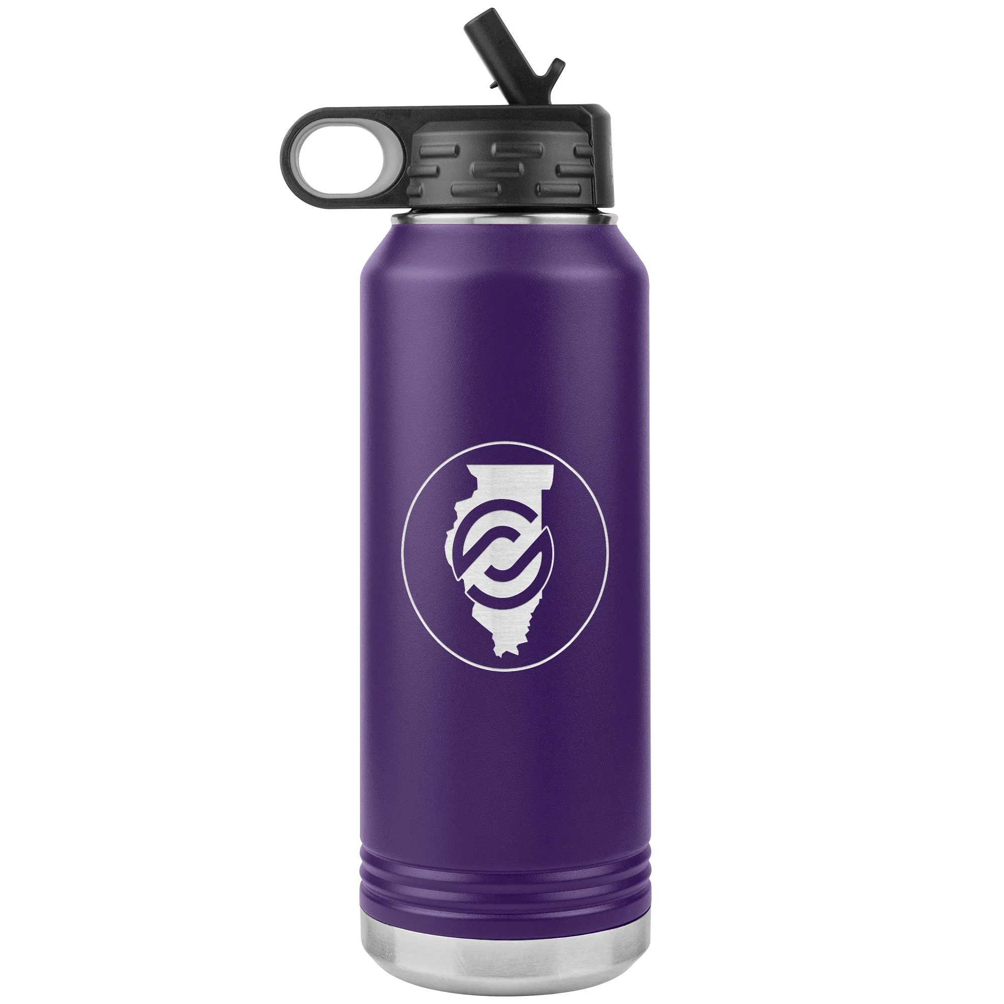 Partner.Co | Illinois | 32oz Water Bottle Insulated