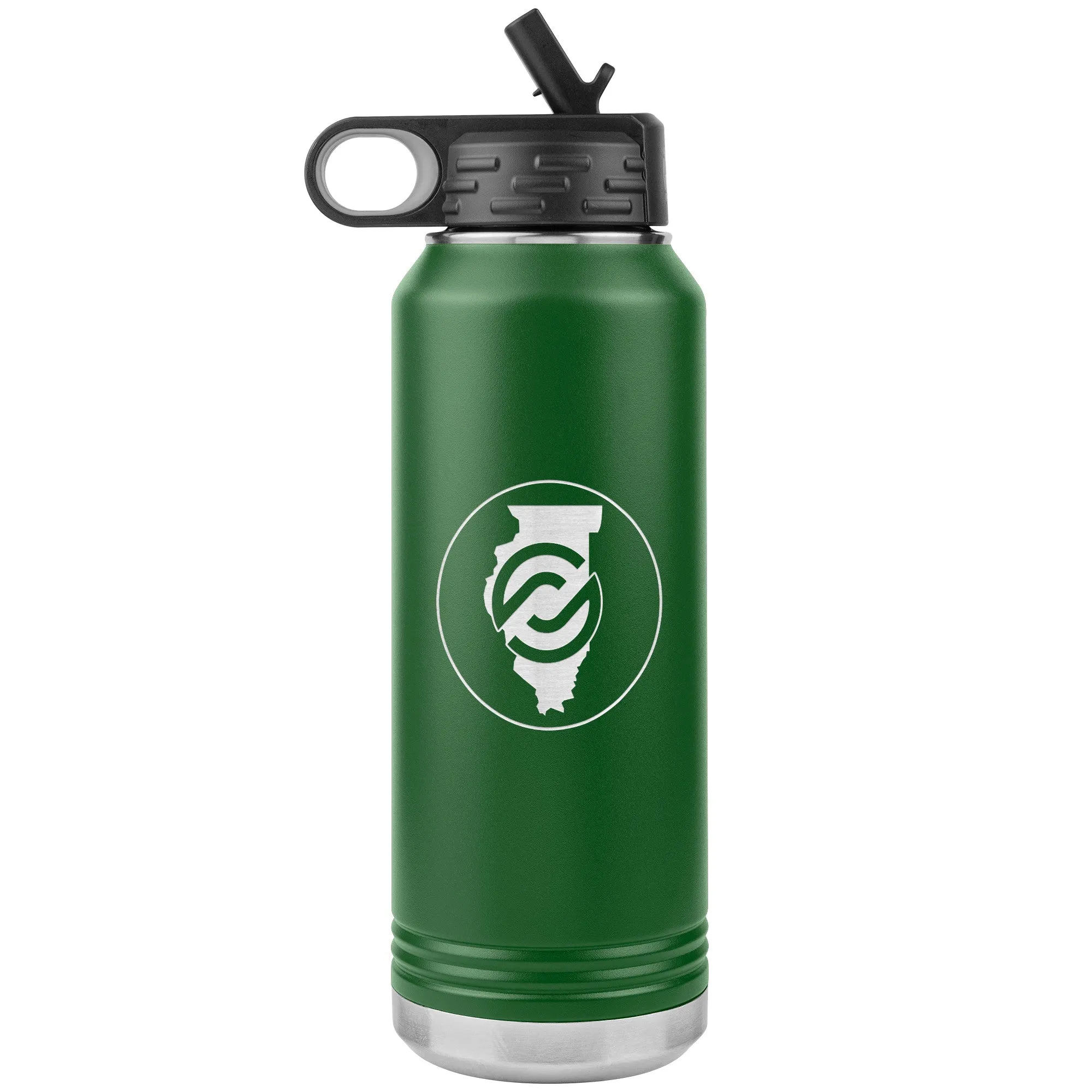 Partner.Co | Illinois | 32oz Water Bottle Insulated