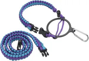 PATIKIL Water Bottle Holder, Paracord Handle Lanyard Strap Carrier with Ring for Wide Mouth Bottles