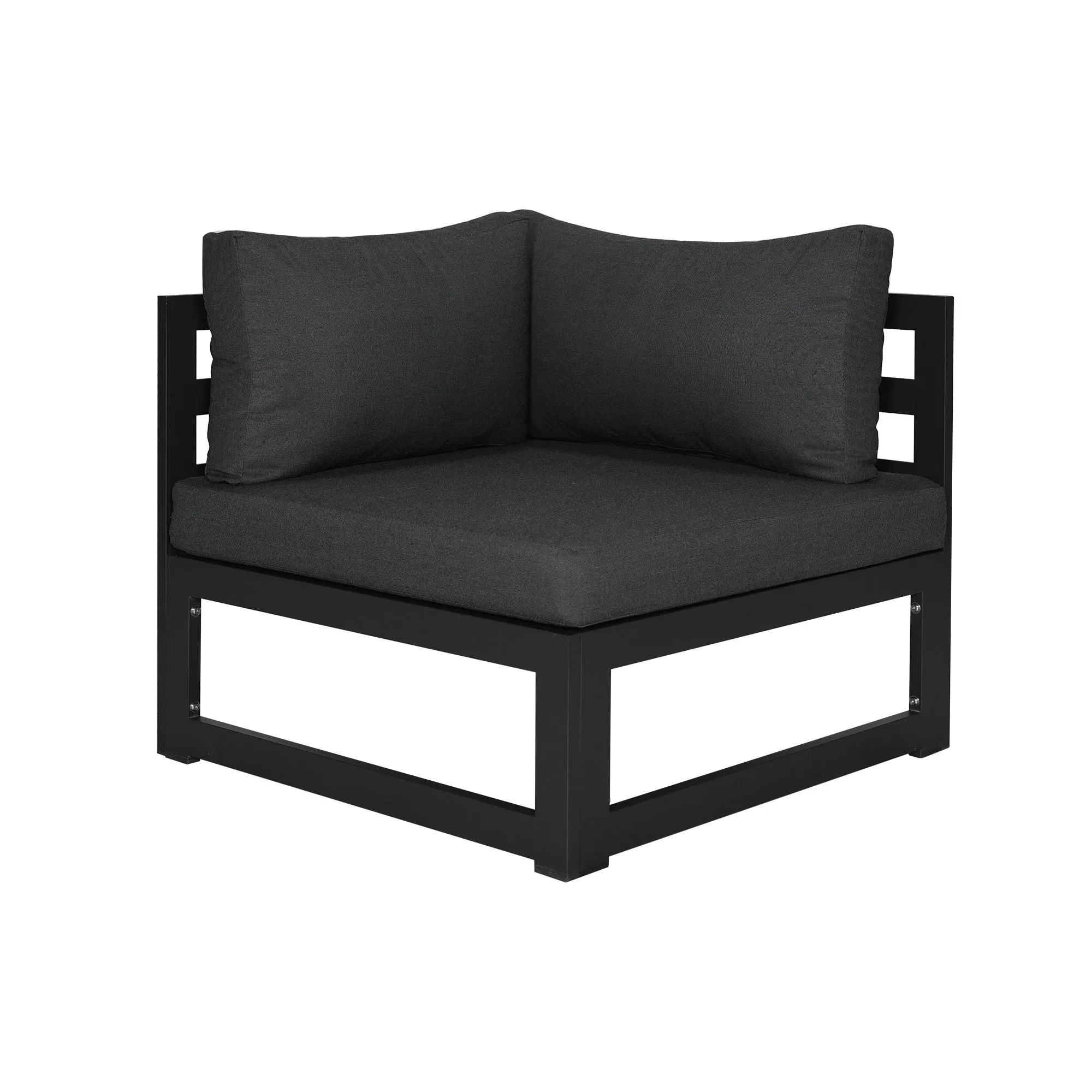 Patio Aluminum Chair Gray