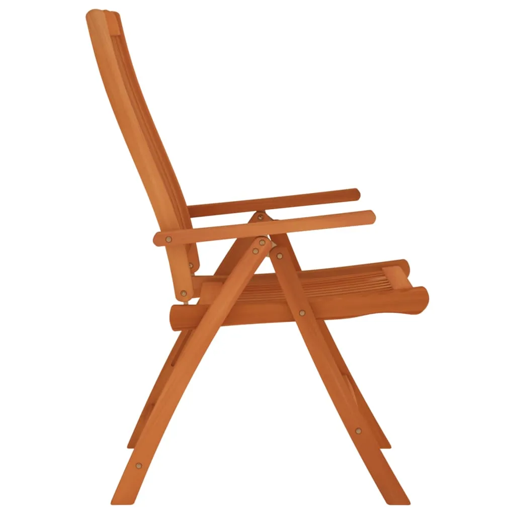 Patio Folding Chairs Camping Garden Lawn Chair Solid Wood Eucalyptus