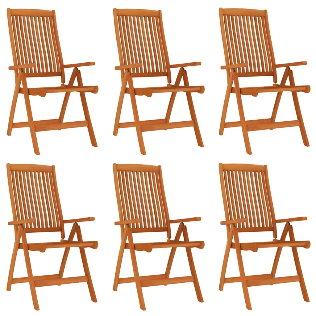 Patio Folding Chairs Camping Garden Lawn Chair Solid Wood Eucalyptus