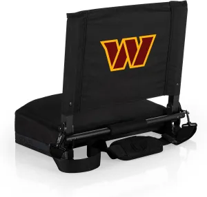 PICNIC TIME NFL Unisex-Adult NFL Gridiron Stadium Seat, Lightweight, Portable Folding Chair for Bleachers and Benches