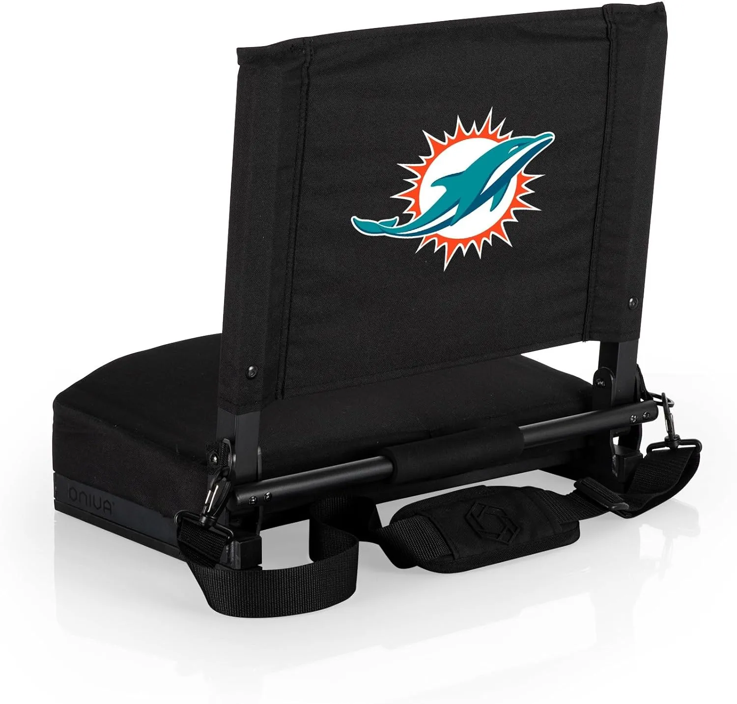 PICNIC TIME NFL Unisex-Adult NFL Gridiron Stadium Seat, Lightweight, Portable Folding Chair for Bleachers and Benches