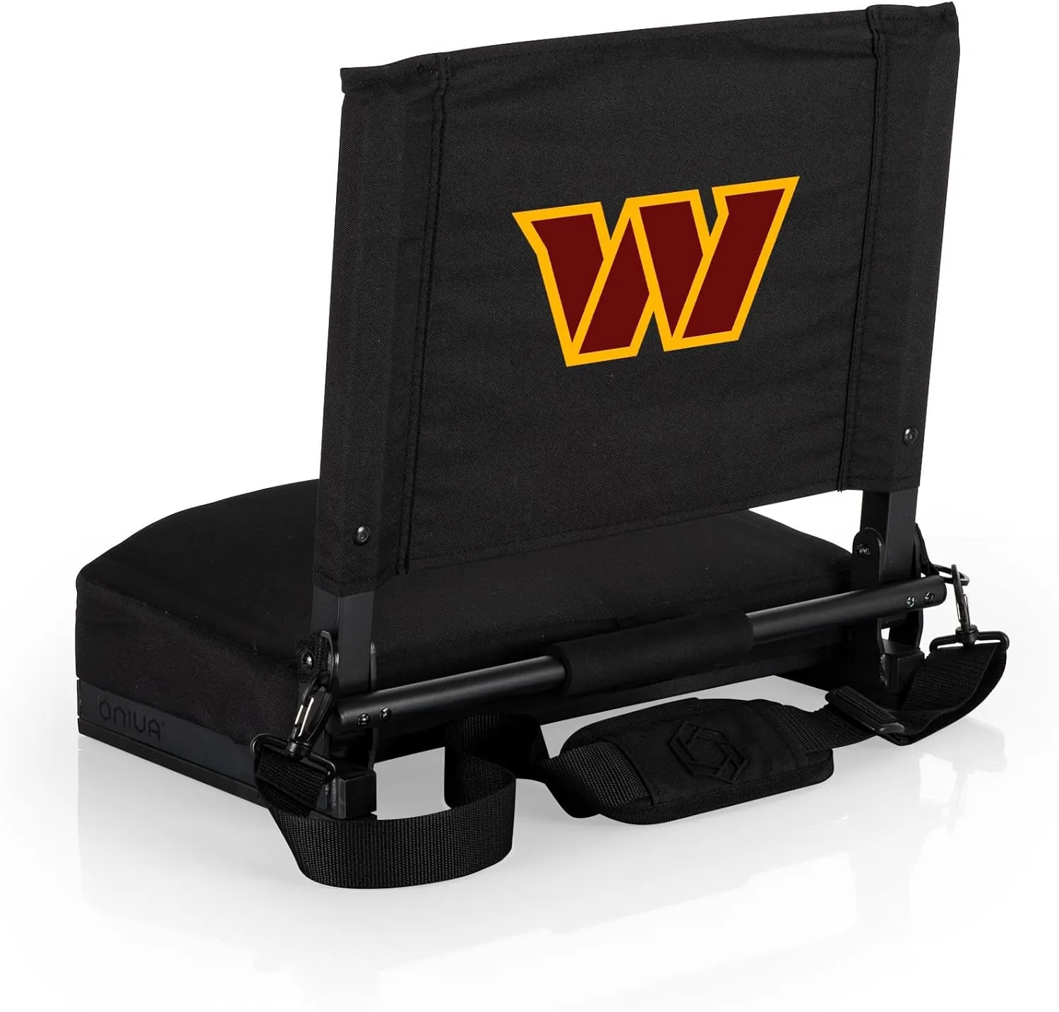 PICNIC TIME NFL Unisex-Adult NFL Gridiron Stadium Seat, Lightweight, Portable Folding Chair for Bleachers and Benches