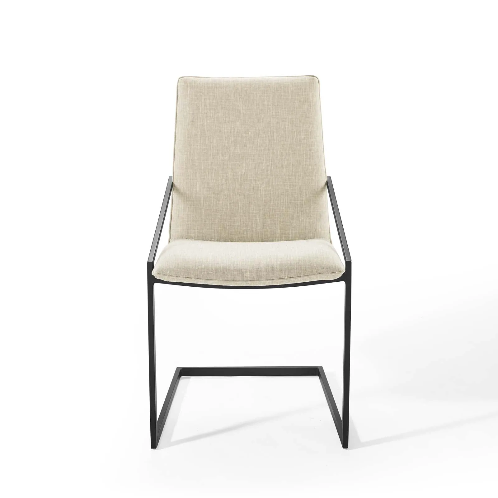Pitch Upholstered Fabric Dining Armchair