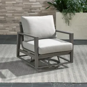 Plantation Key 3001-OAC54-GT Swivel Club Chair - Granite