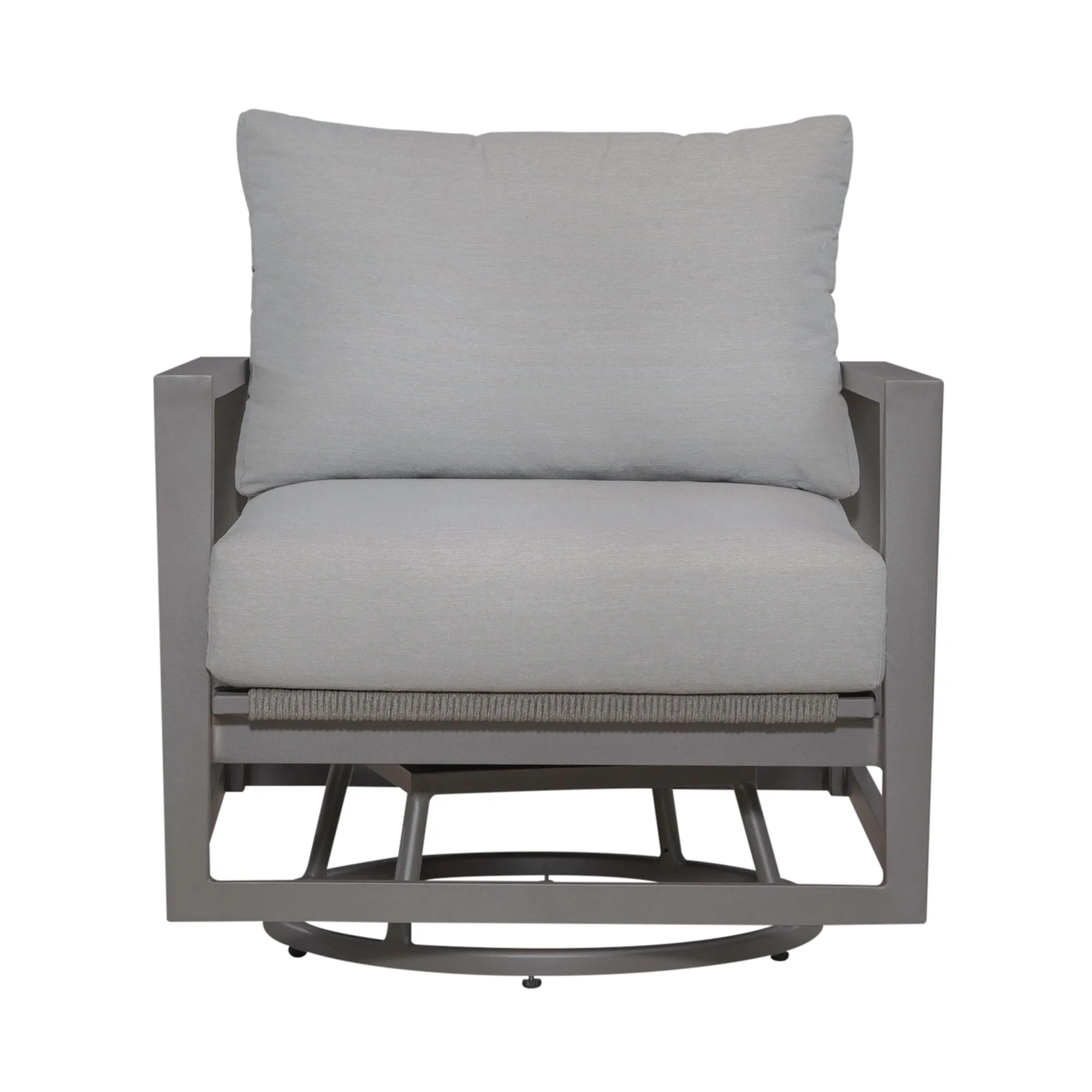 Plantation Key 3001-OAC54-GT Swivel Club Chair - Granite