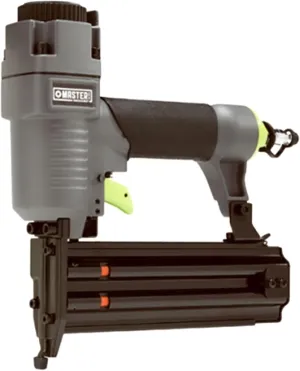 Pneumatic 18 Gauge Die Cast Brad Nailer, Lightweight Aluminum, Side Load Magazine, Drives 3/8" to 2" Nails for Trim, Base Molding