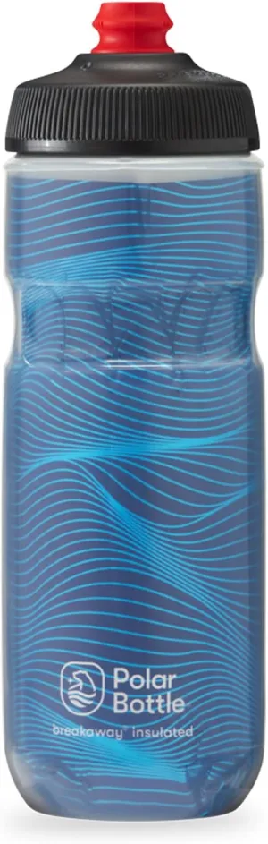 Polar Bottle Breakaway Insulated by HydraPak (20oz & 24oz) - BPA Free, Cycling & Sports Squeeze Water Bottle