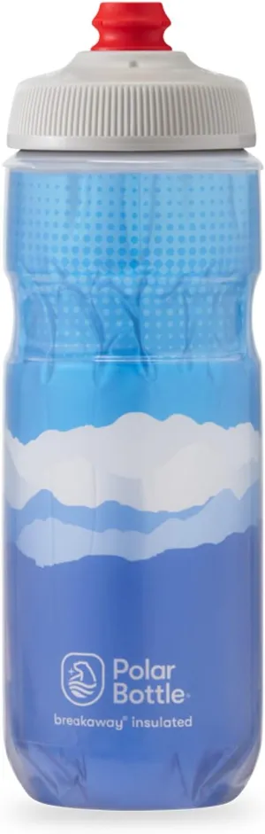 Polar Bottle Breakaway Insulated by HydraPak (20oz & 24oz) - BPA Free, Cycling & Sports Squeeze Water Bottle