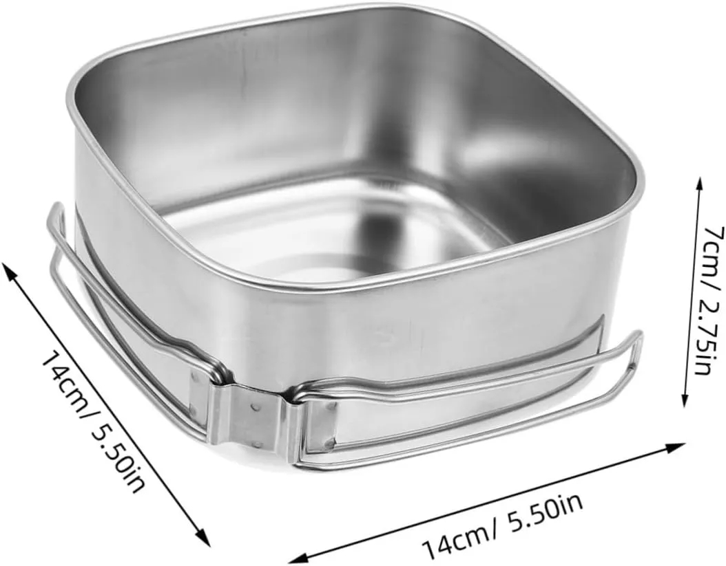 POPETPOP Outdoor Camping Tableware Camping Cooker Pots Picnic Pans Self Portable Cooking Cookware Stainless Steel