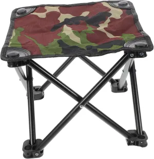 POPETPOP Sturdy Portable Camping Stool Footrest for Outdoor Activities and Hunting