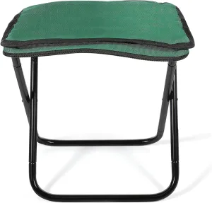 Portable Aluminum Alloy Stool Foldable Camping Seat Lightweight Outdoor Footstool