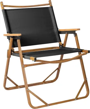 Portable Camping Chair Folding Beach Chair, Aluminum Frame Camp Chairs Fishing Chairs Backpack Chair for Indoor Outdoor Hiking Fishing Patio Beach