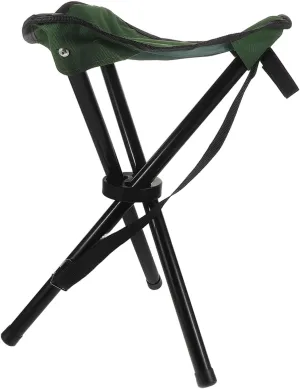 Portable Folding Stool for Camping Fishing Hiking Lightweight Heavy Duty Outdoor Chair with Quick Folding Mechanism Compact Storage Durable Construction for Picnics and Gardens