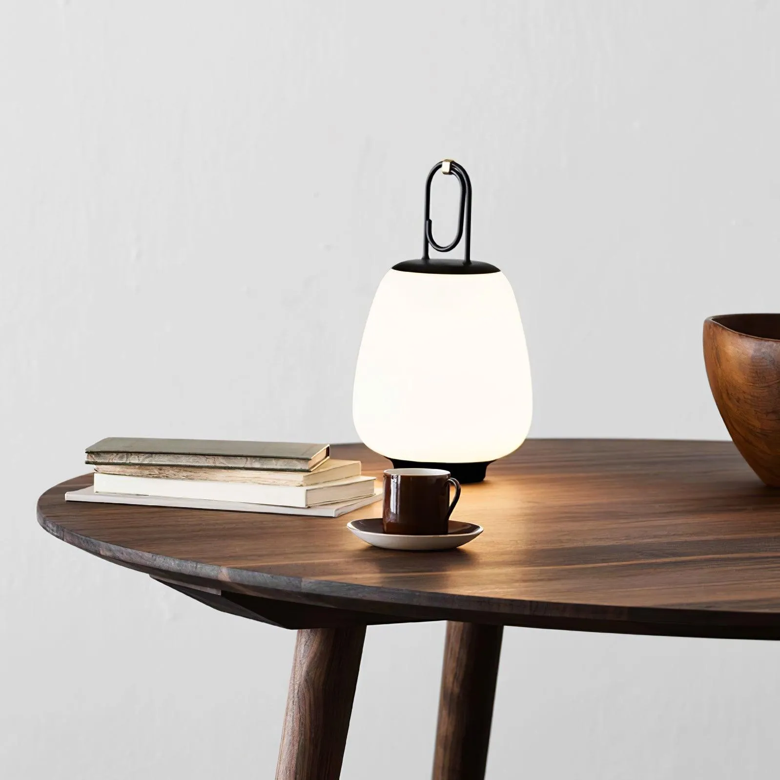 Portable Lantern Table Lamp – USB Rechargeable with Warm & Cool Light Modes