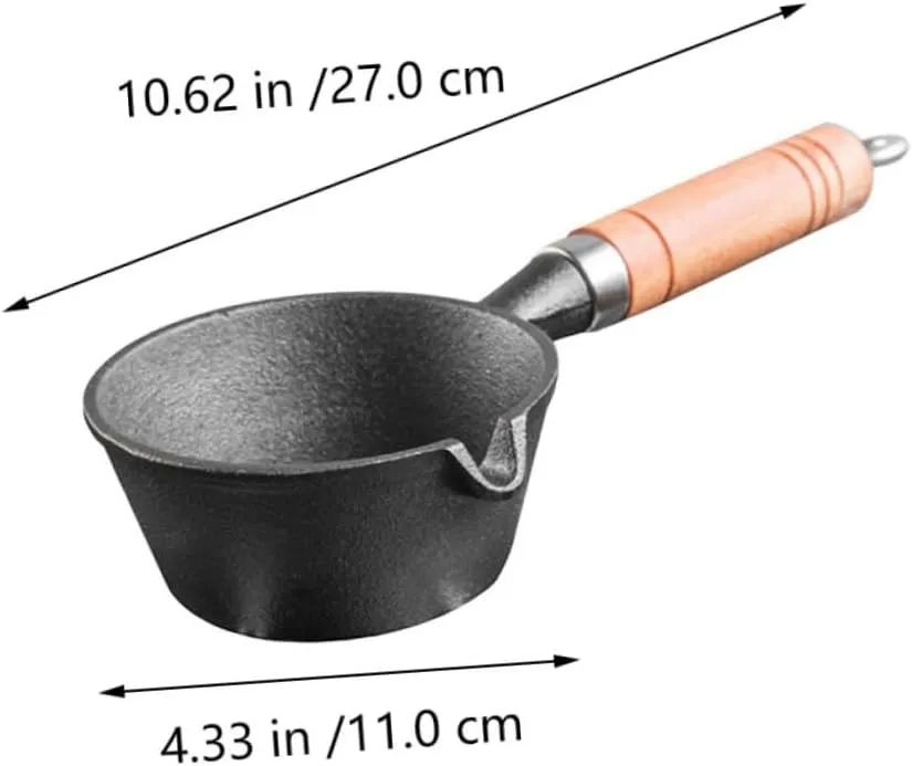 Portable Mini Frying Pan Ergonomic Design for Camping and Hiking Heat Resistant Cooking Utensil for Quick Meals and