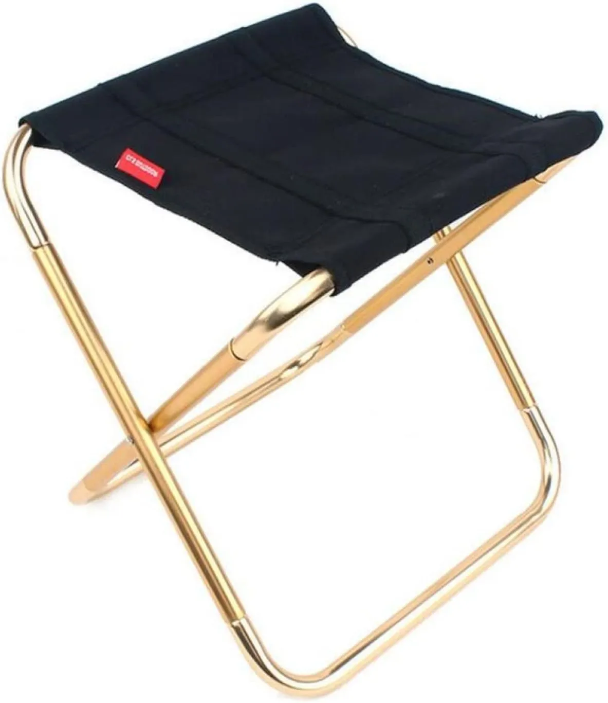 Portable Outdoor Folding Aluminum Chair Portable Beach Fishing Stool Camping Picnic Seat with Storage Bag Accessory