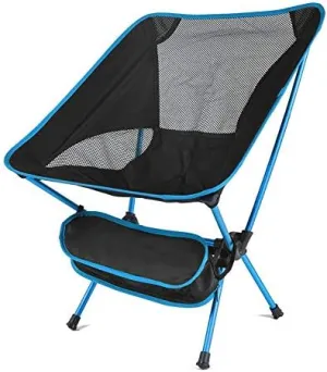 Portable Super -Lighting Stool for Barbecue for Camping, Fishing, Beach, campaigns, Picnic (Blue)