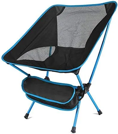Portable Super -Lighting Stool for Barbecue for Camping, Fishing, Beach, campaigns, Picnic (Blue)