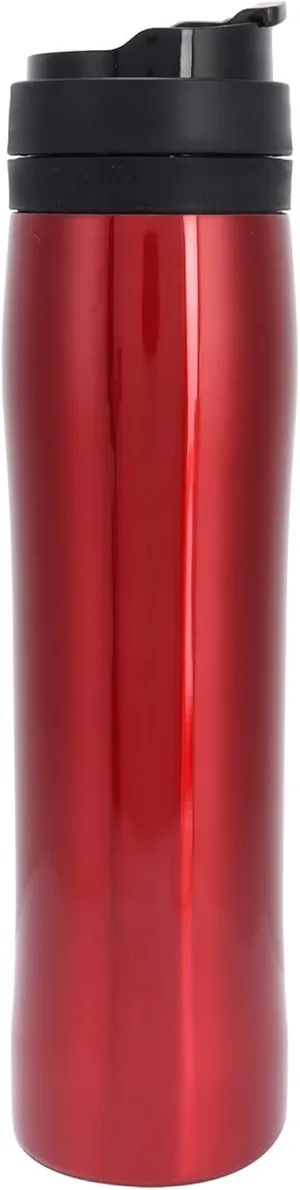 Portable Travel Mug, Stainless Steel Coffee Maker with Filter, Vacuum Insulated Tea Bottle, Food Grade Material, Leak proof Design, Ideal for Home, Camping Outdoor Sports, Shin