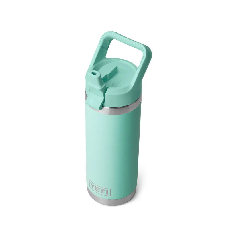 RAMBLER® 18 OZ (532 ML) BOTTLE WITH STRAW CAP Seafoam