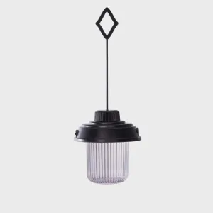 RECHARGEABLE HANGING LANTERN | BLACK