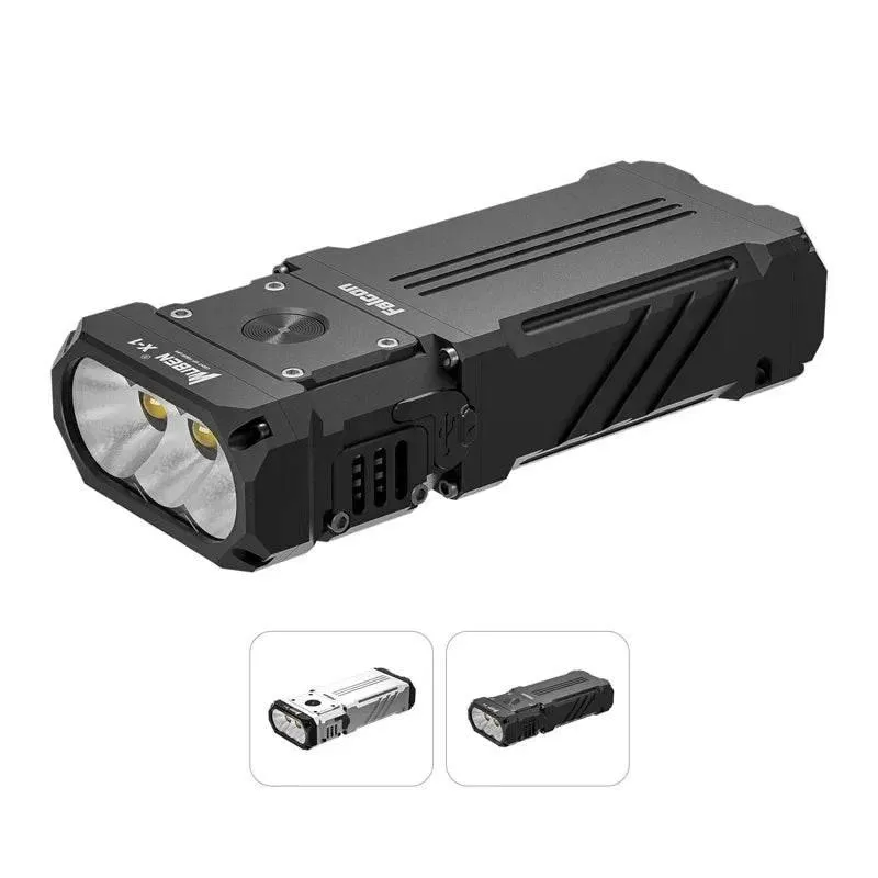 Rechargeable High-Power Camping Flashlight  Portable LED Lantern for Outdoor Adventures