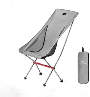 Renovation House Camping Chair Portable Foldable Mini Chair Lightweight Camping Hiking Travel Fishing Stools Breathable Mesh Cushion Folding Chair Heavy Duty Camping Furniture (Color : Black Size : S)